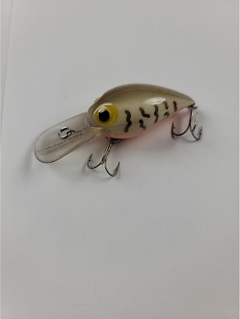 Pre-Repala Wiggle Wart.  Brown Crawdad with Orange Belly